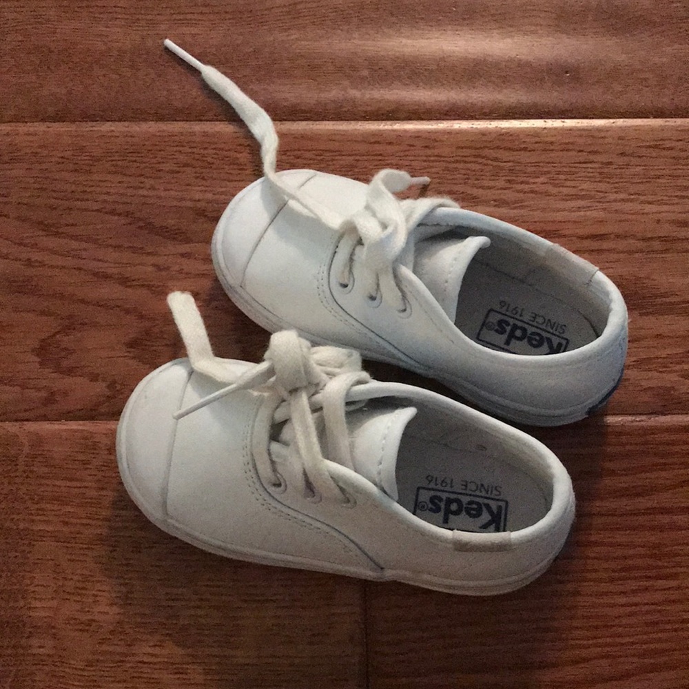 White Baby Keds